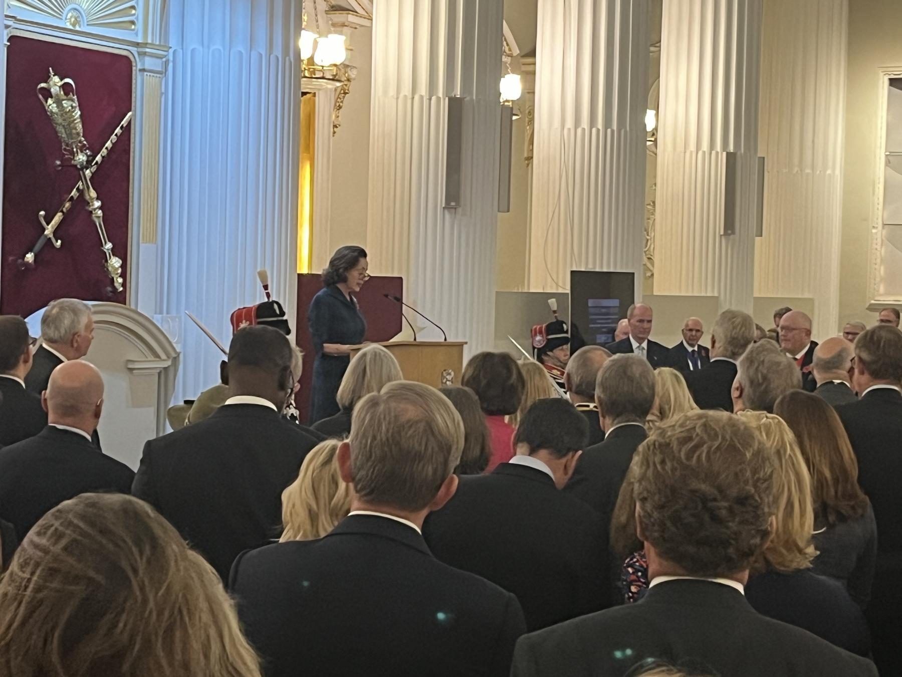 The Lady Mayoress At Home Mansion House