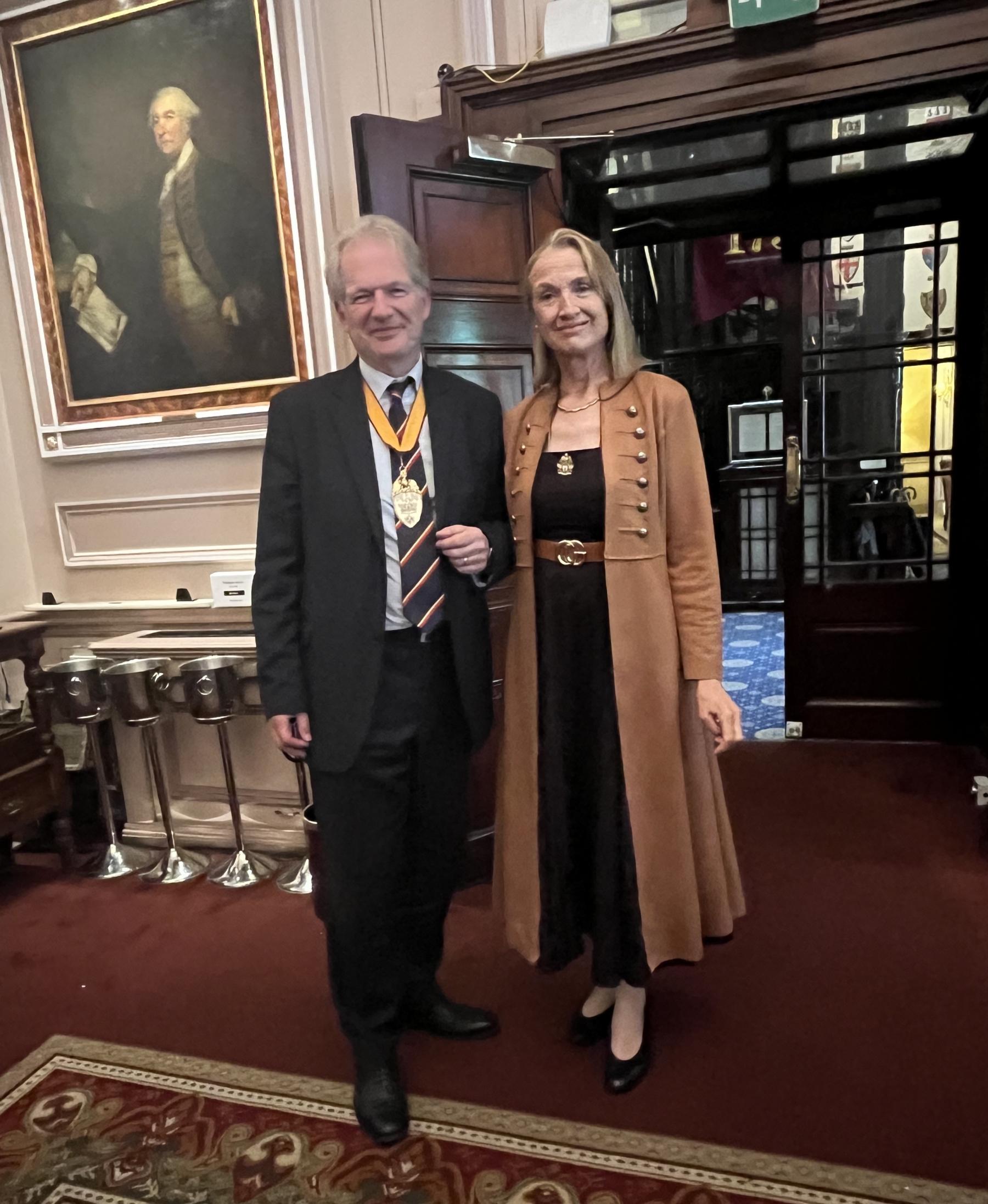 Lunch at the East India club 