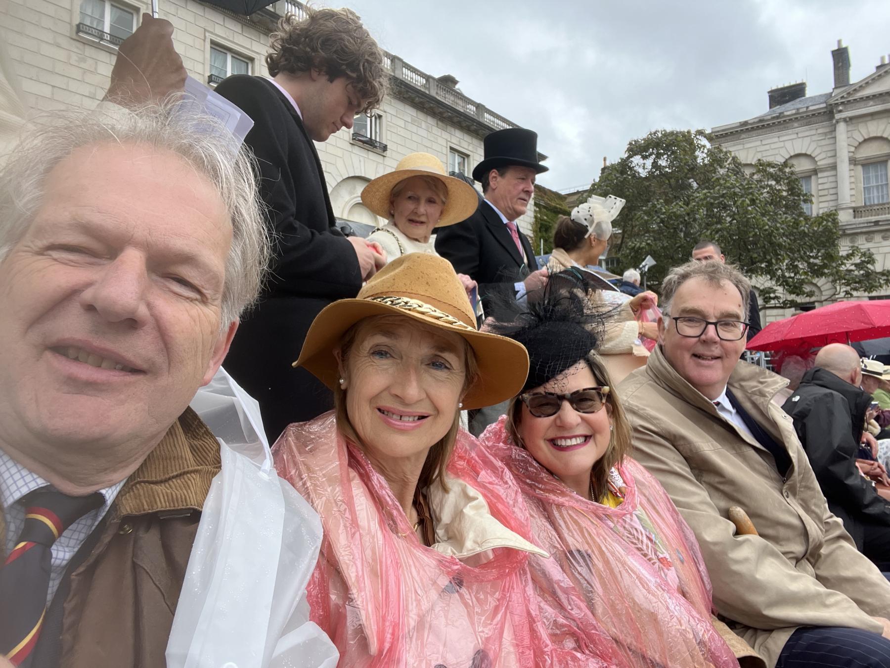 Prepared for the weather! 