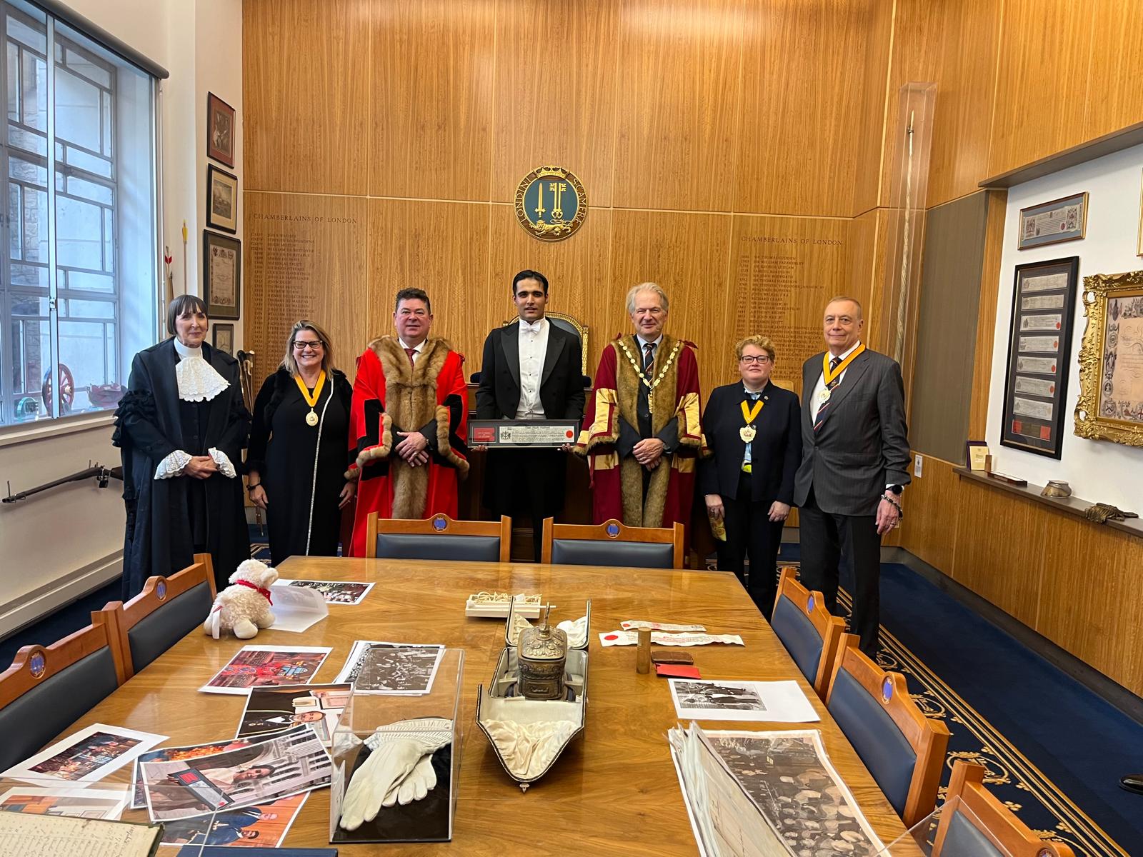 Freedom of the City ceremony Guidhall