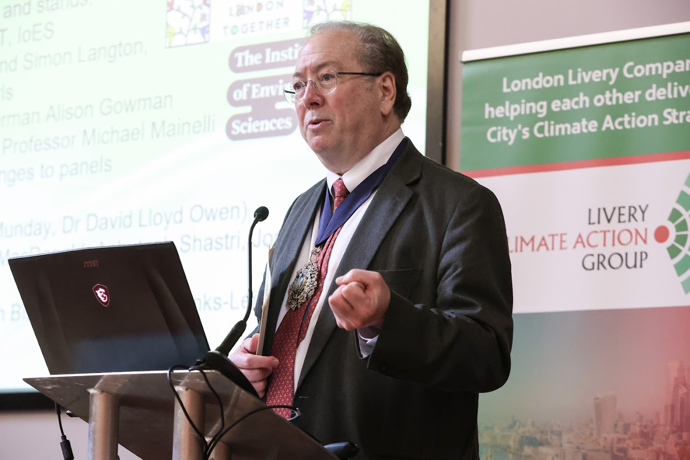 Livery Climate Action Group Conference Merchant Taylors Hall