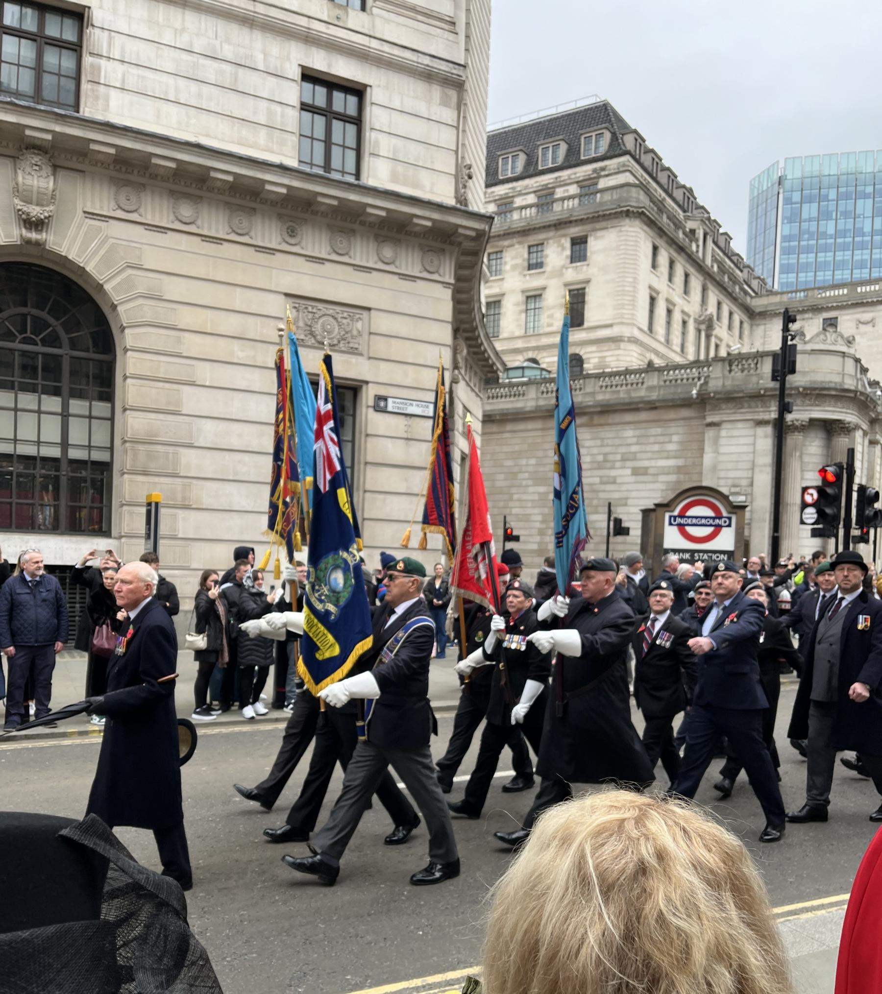 Remembrance Sunday St Pauls/Royal Exchange