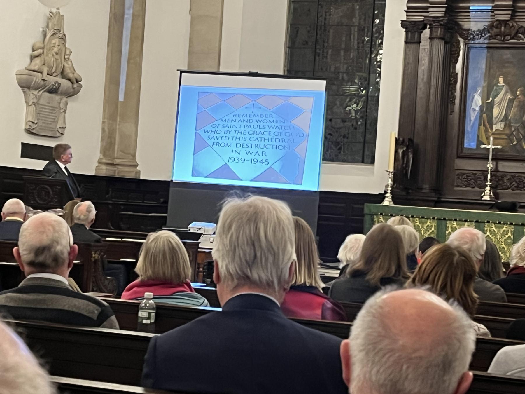 Defence and Defiance - St Pauls Cathedral and the Watch St Lawrence Jewry
