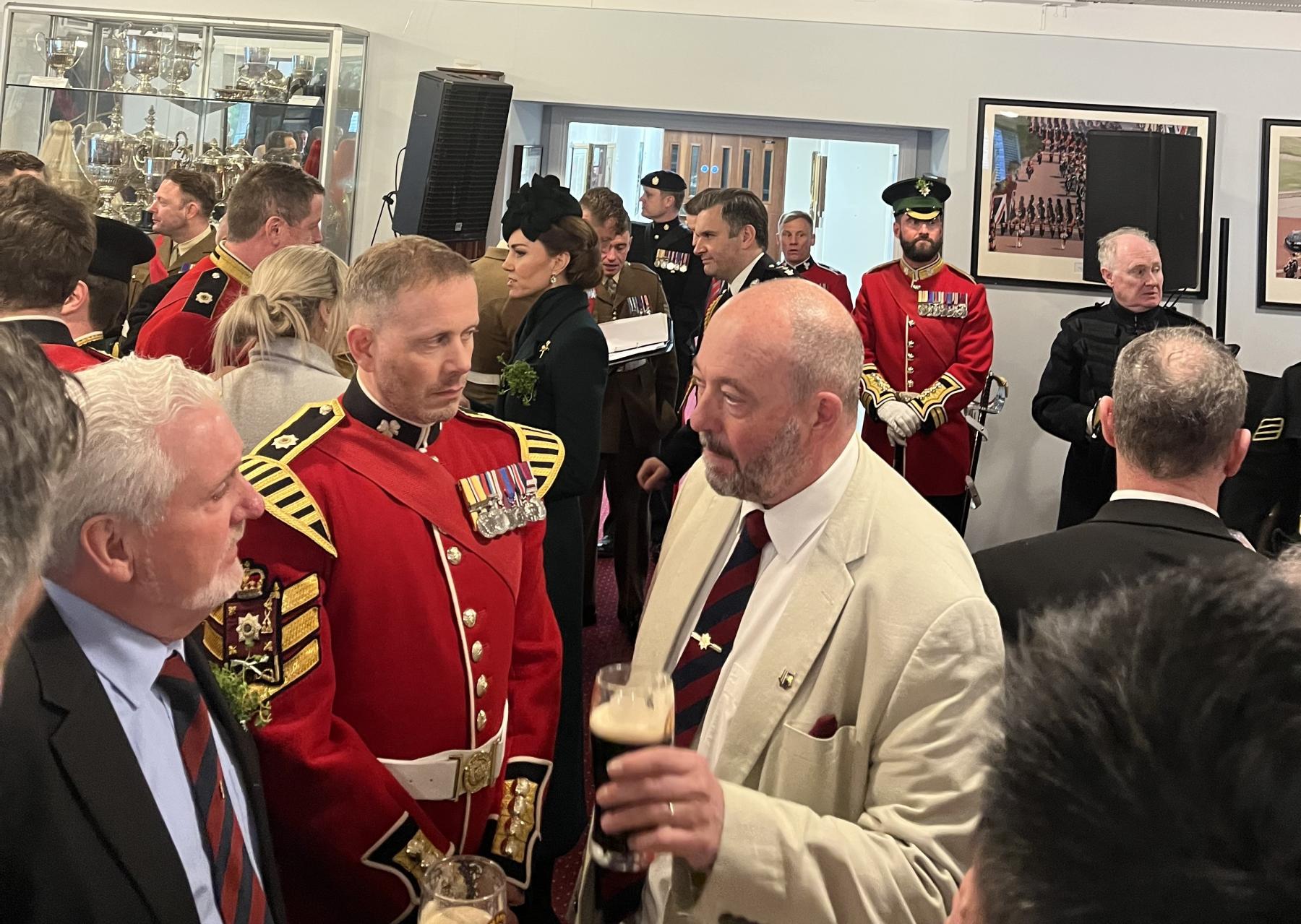 St Patricks Day Parade Wellington Barracks
