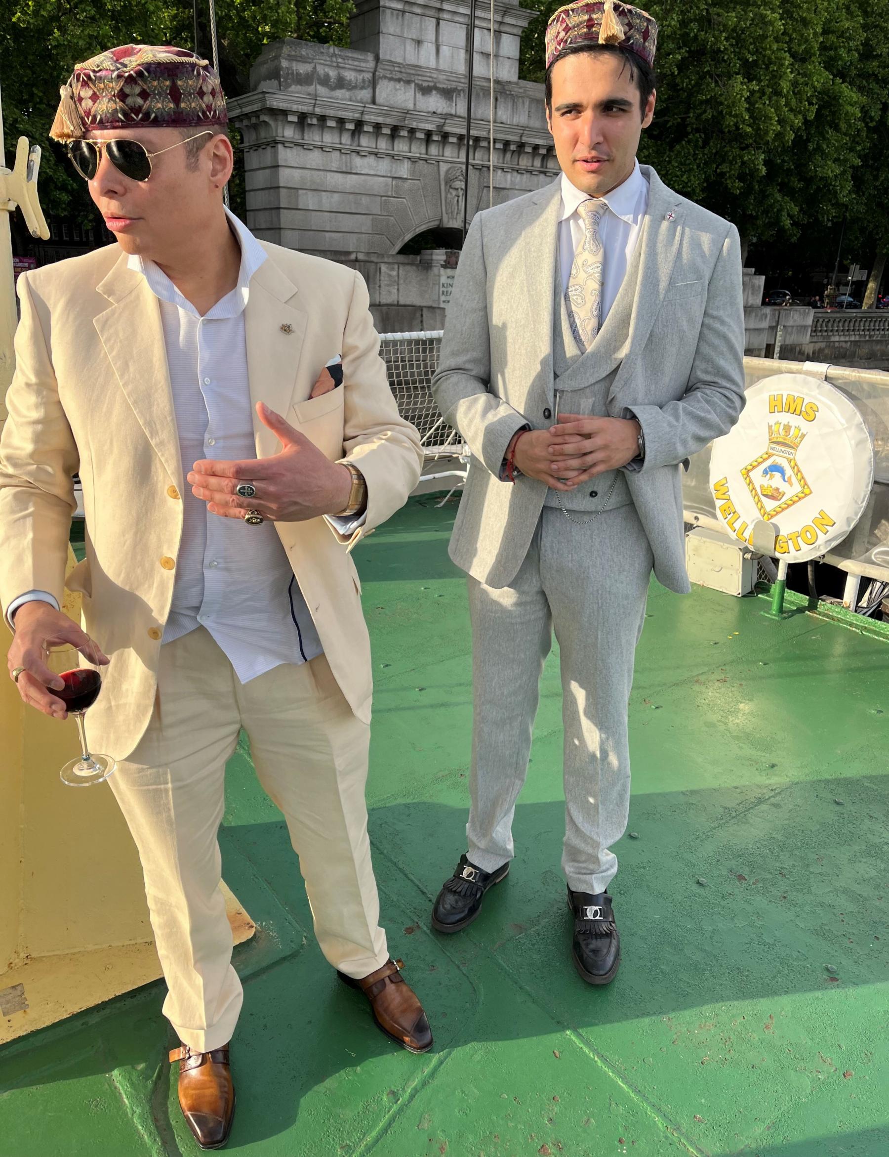 Master's Reception HMS Wellington