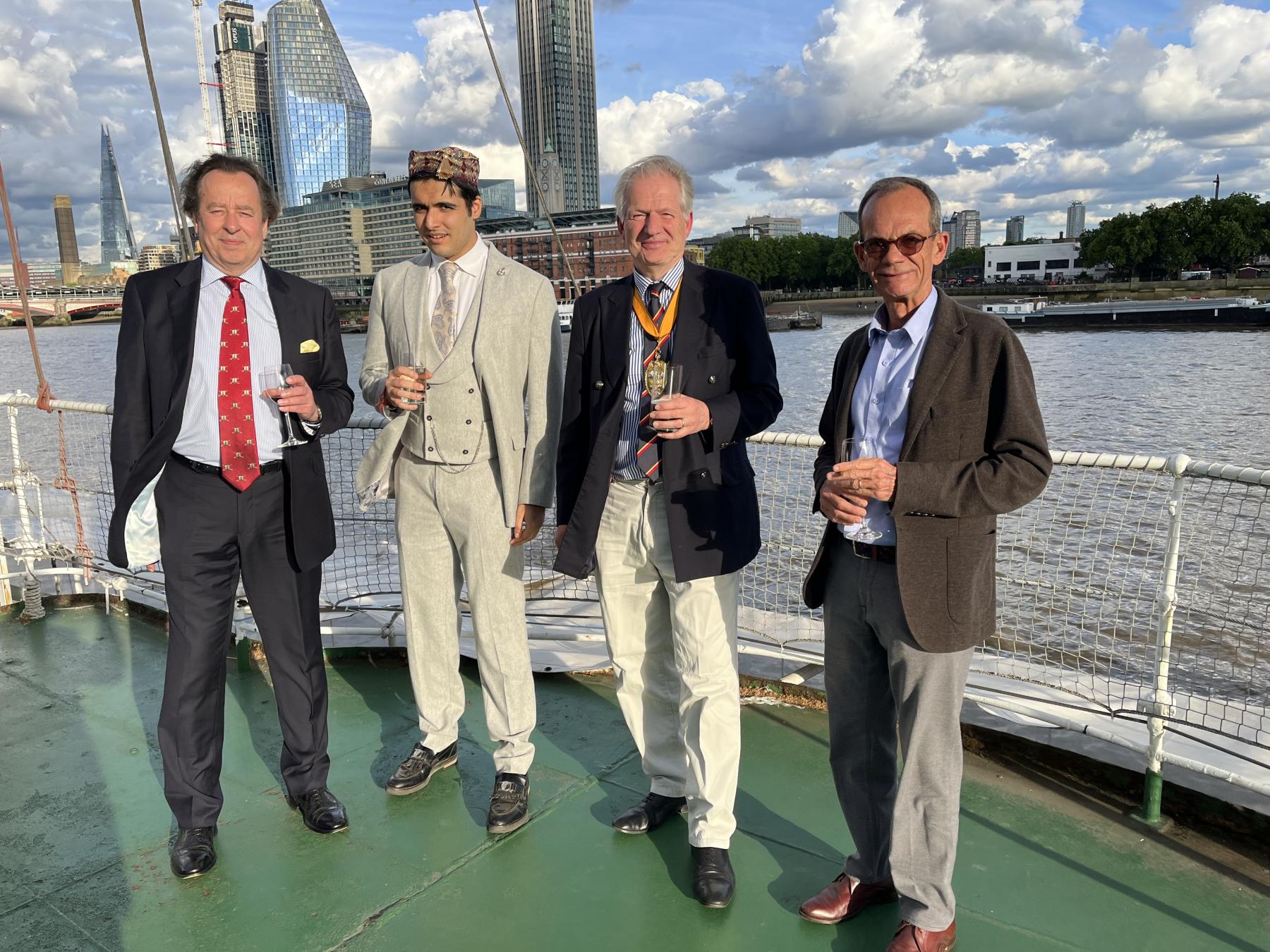 Master's Reception HMS Wellington