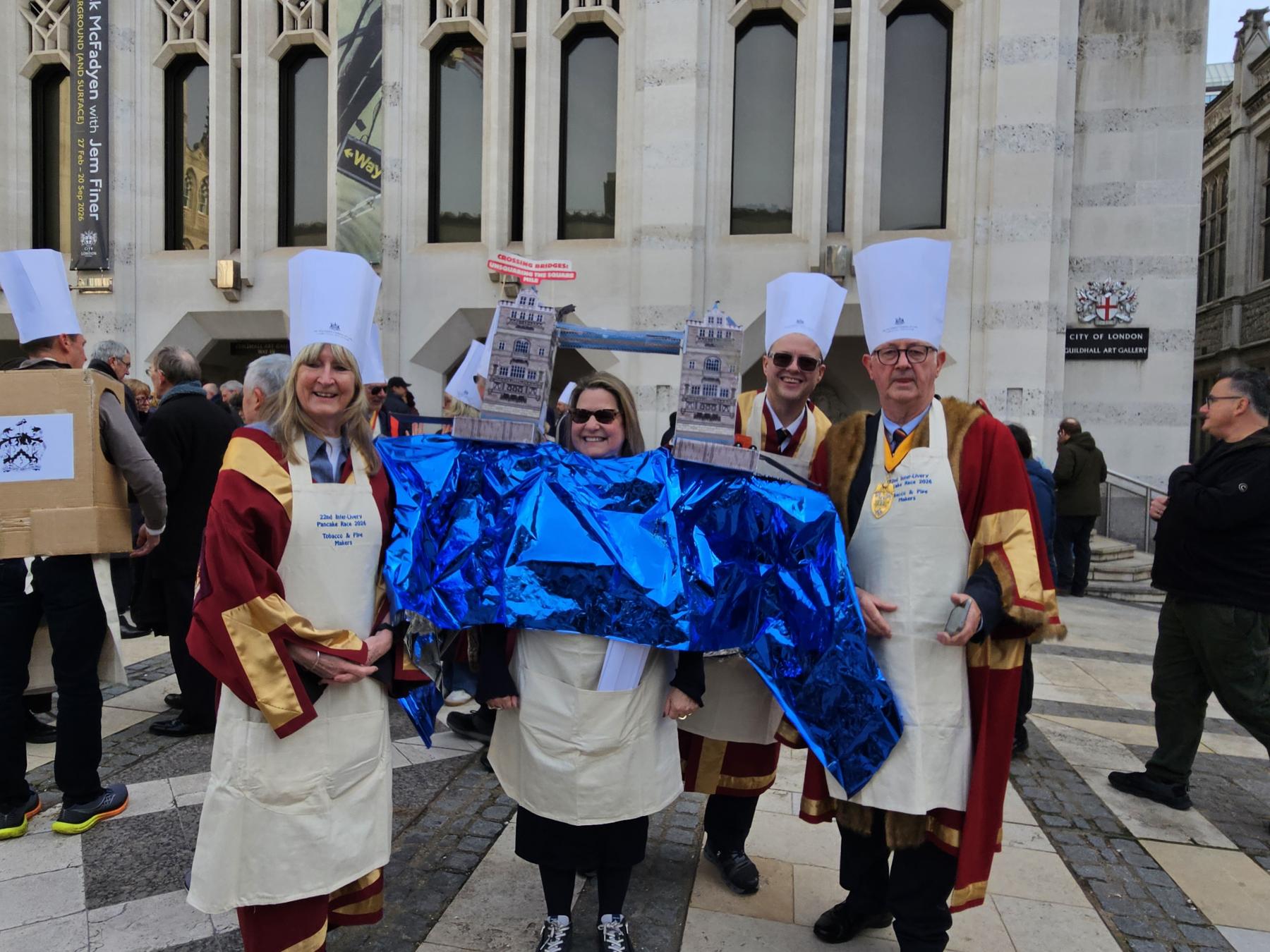Poulters' 22nd Inter-Livery Pancake Races