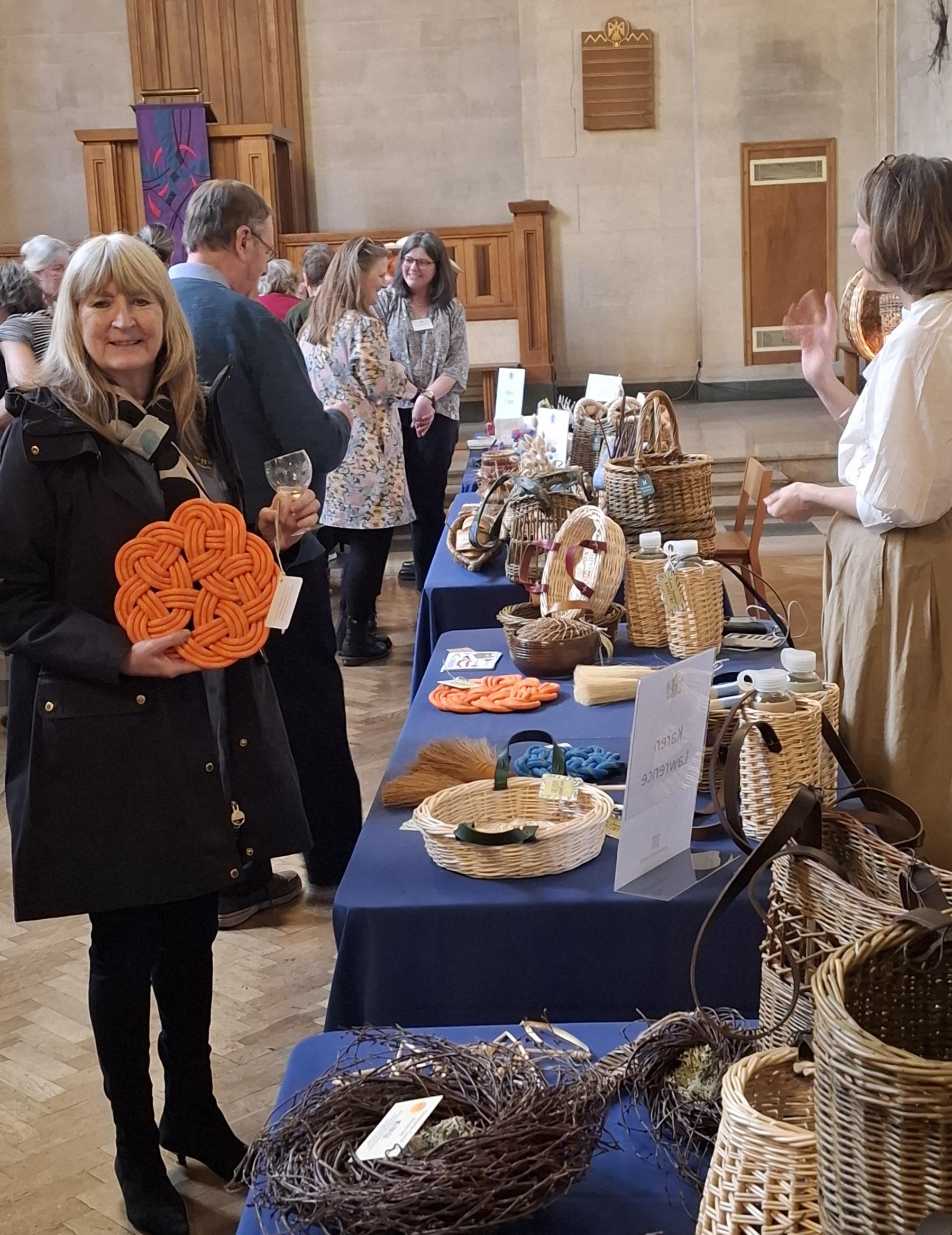 Basketry Showcase The Dutch Church, Austin Friars