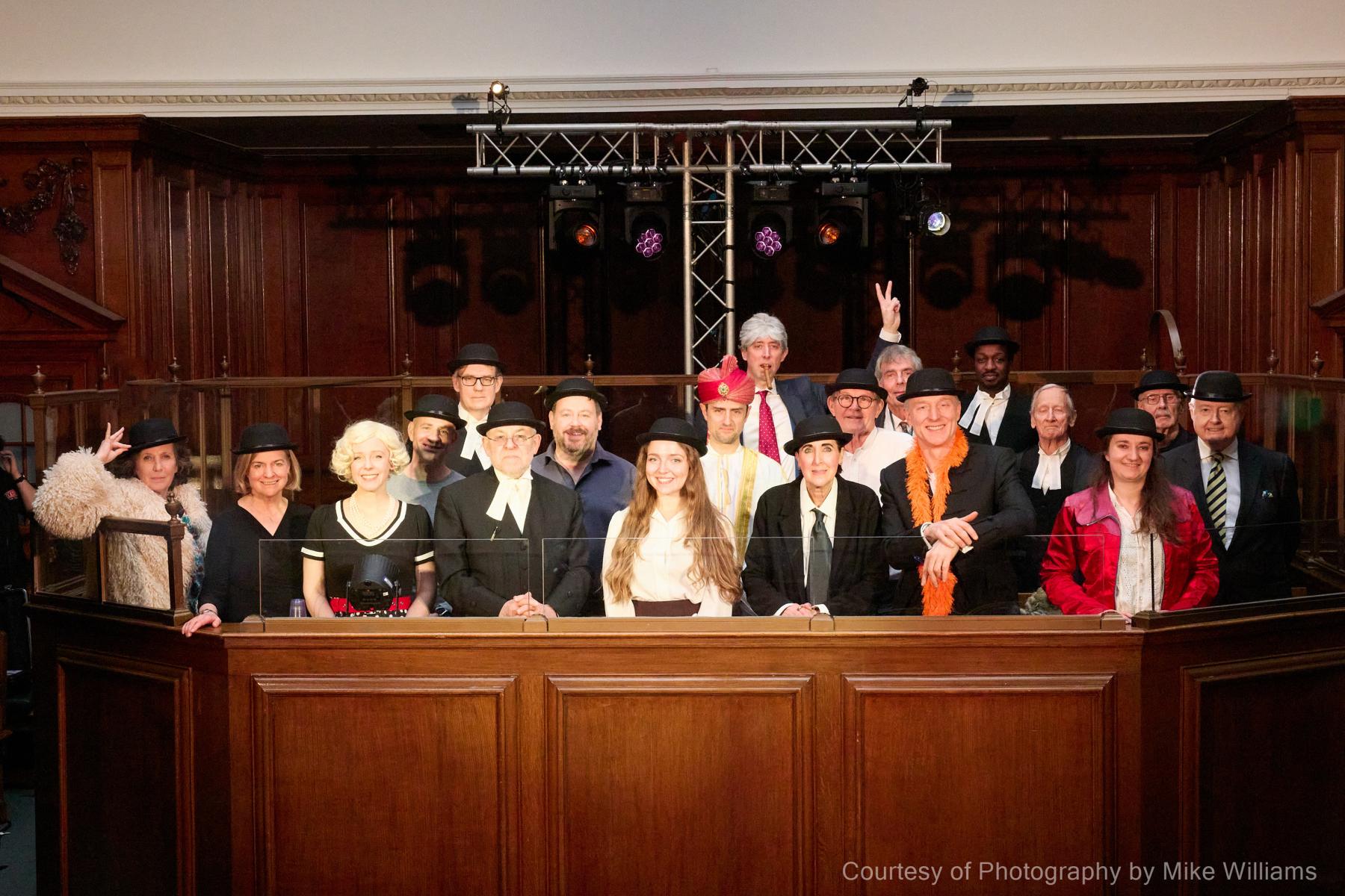 Courtesy of Photography by Mike Williams An entertainment at No1 Court of the Old Bailey