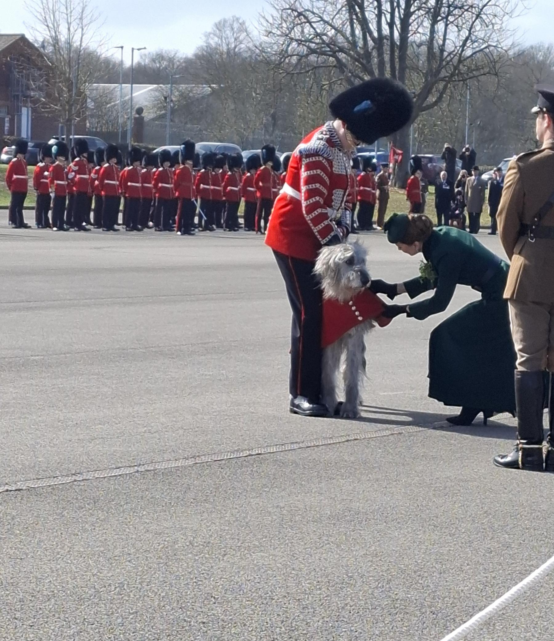St Patricks Day Mons Barracks Aldershot
