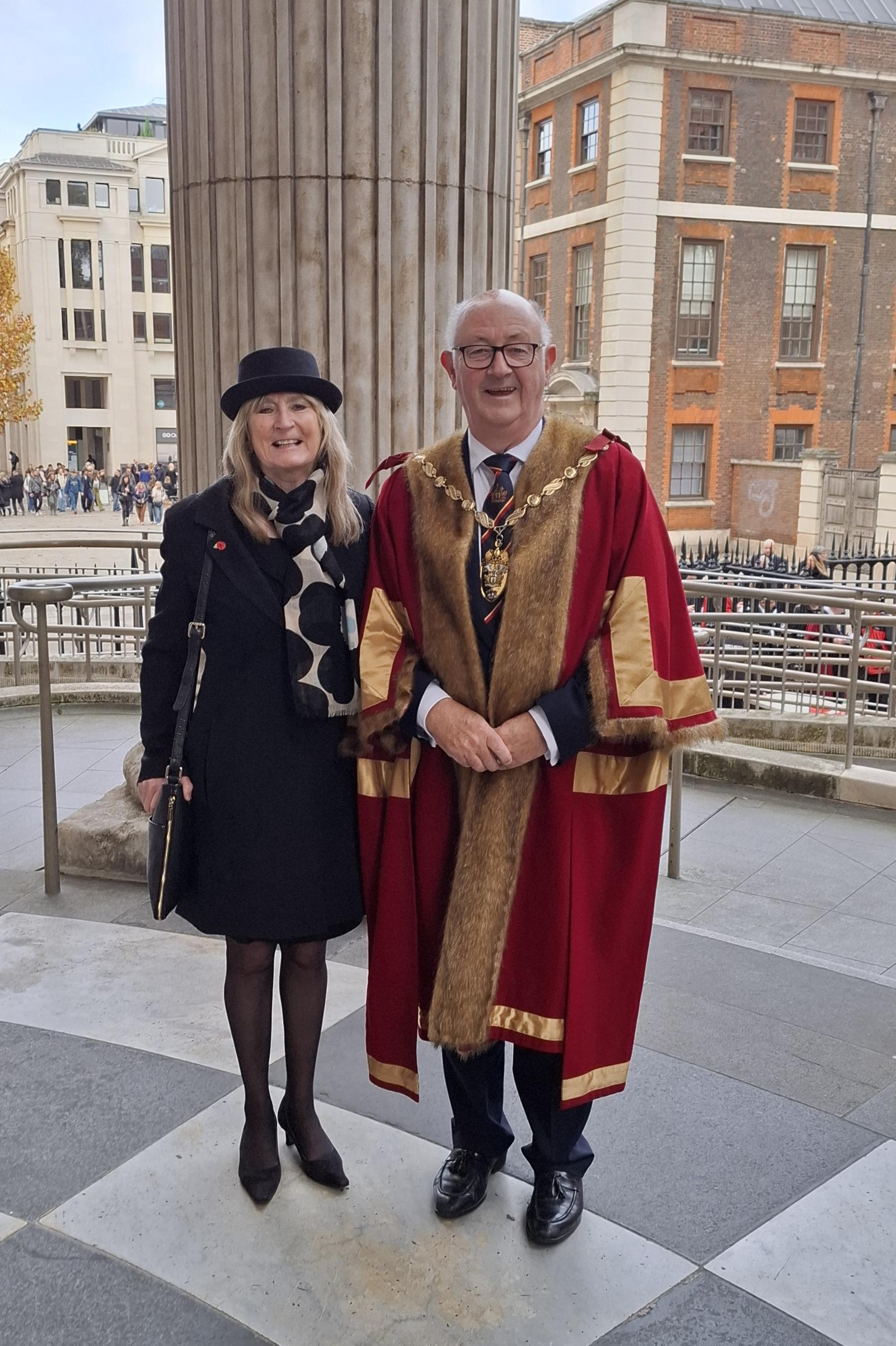 Remembrance Sunday St Pauls Catherdral and London Troops War Memorial