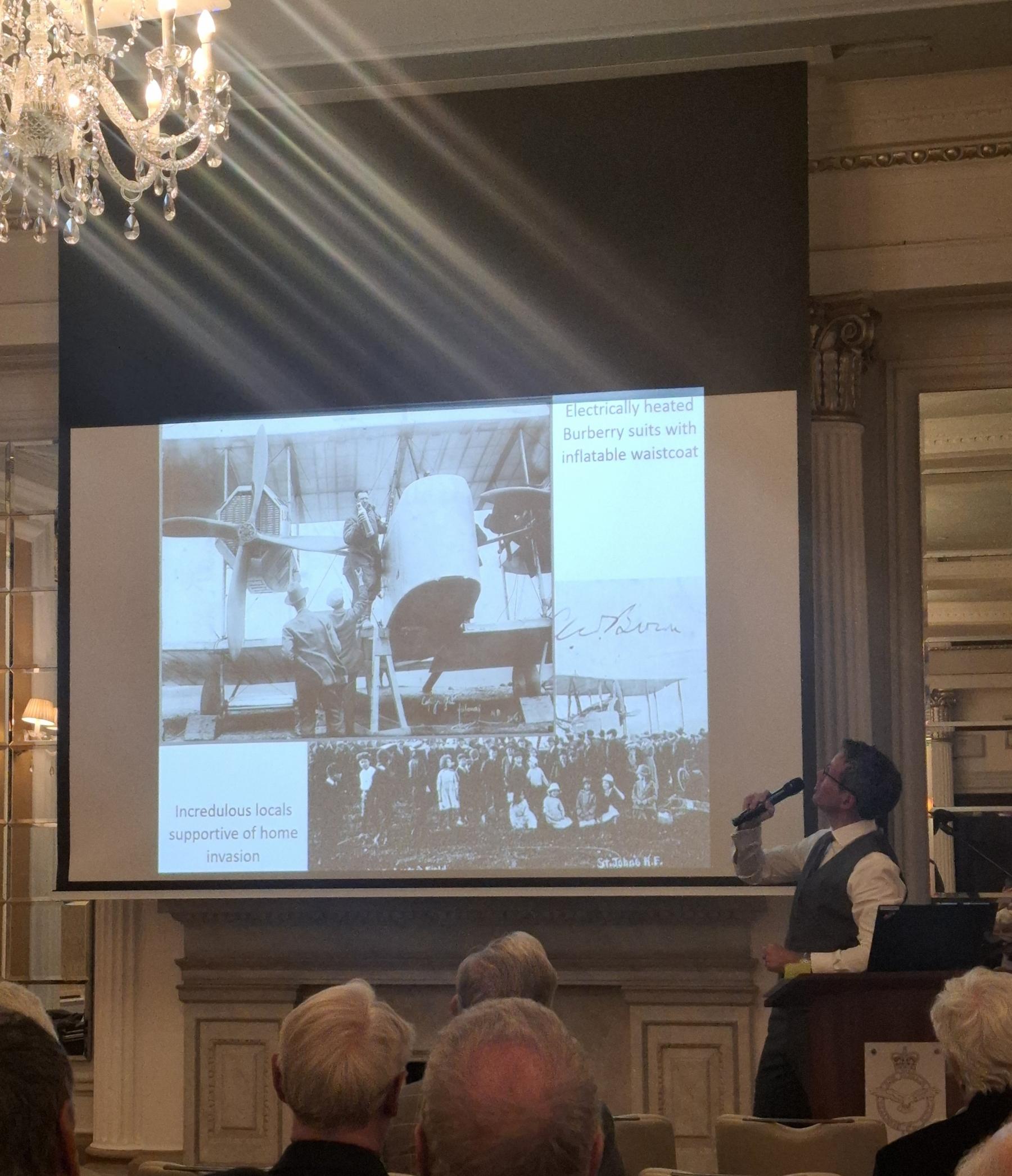 Air Pilots Cobham Lecture RAF Club
