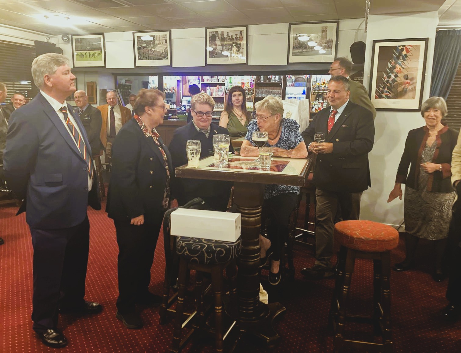 The Masters Reception Sergeants Mess, Royal Irish Guards, Wellington Barracks