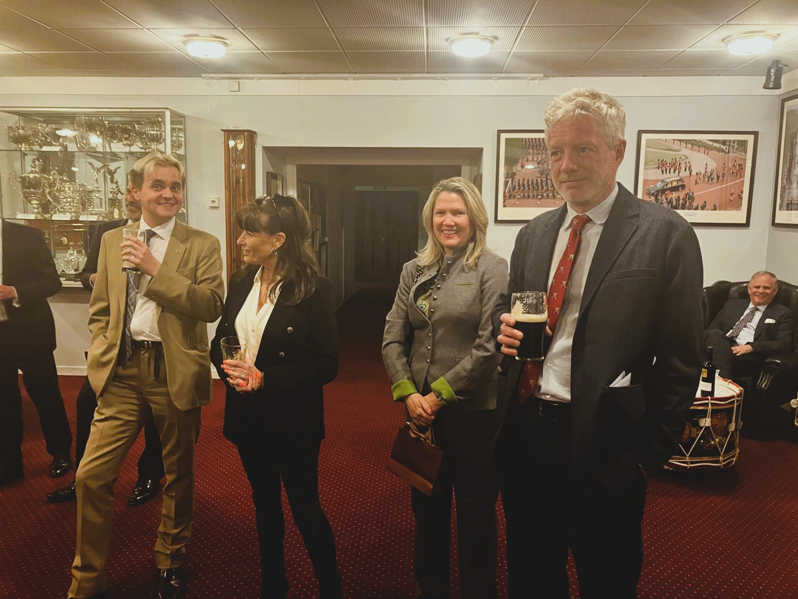 The Masters Reception Sergeants Mess, Royal Irish Guards, Wellington Barracks