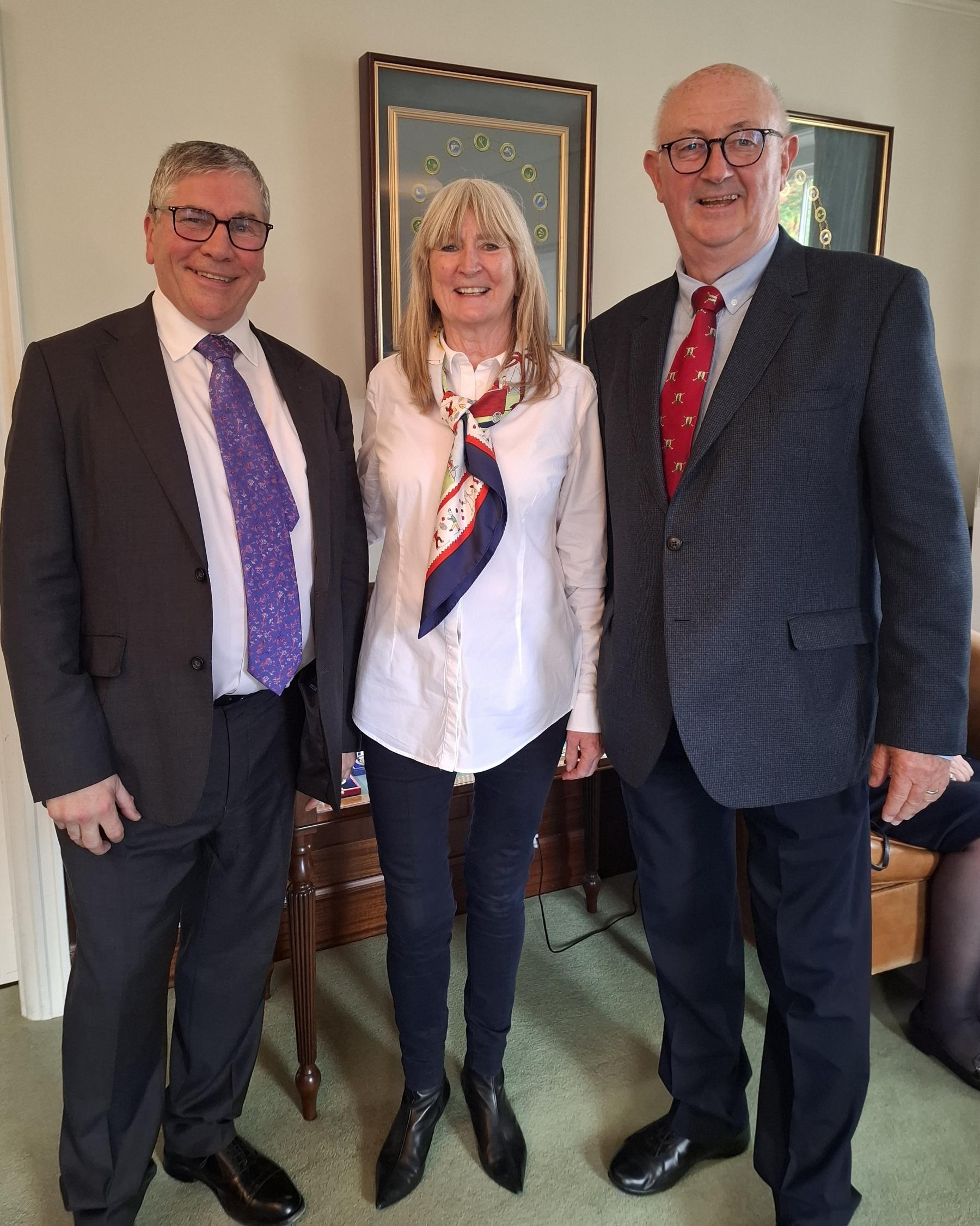 Livery Consorts visit to Cleave, Court Jeweller Buckingham Place