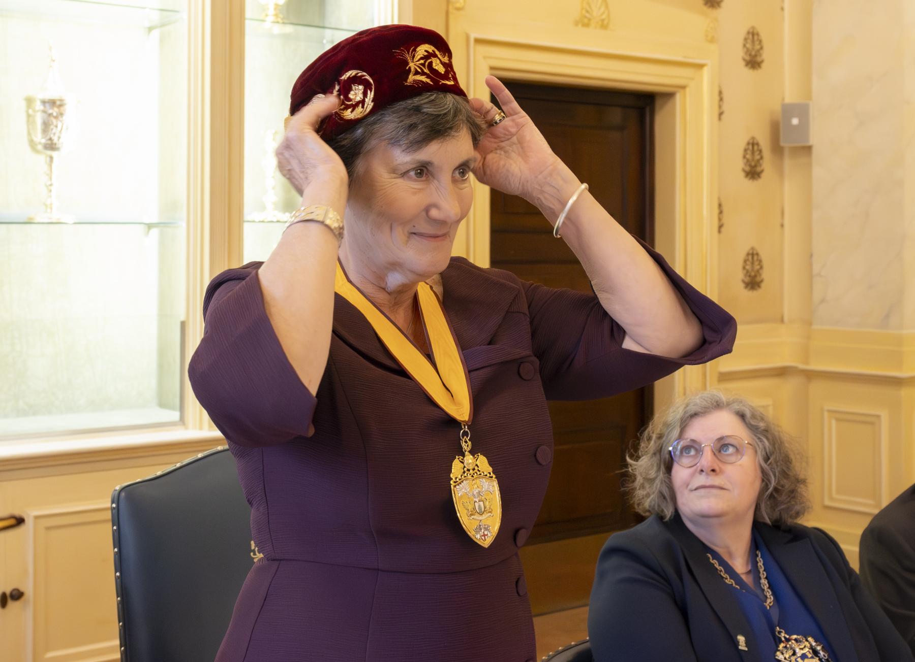 Donning the Master's Hat Installation Court and Lunch, Saddlers' Hall