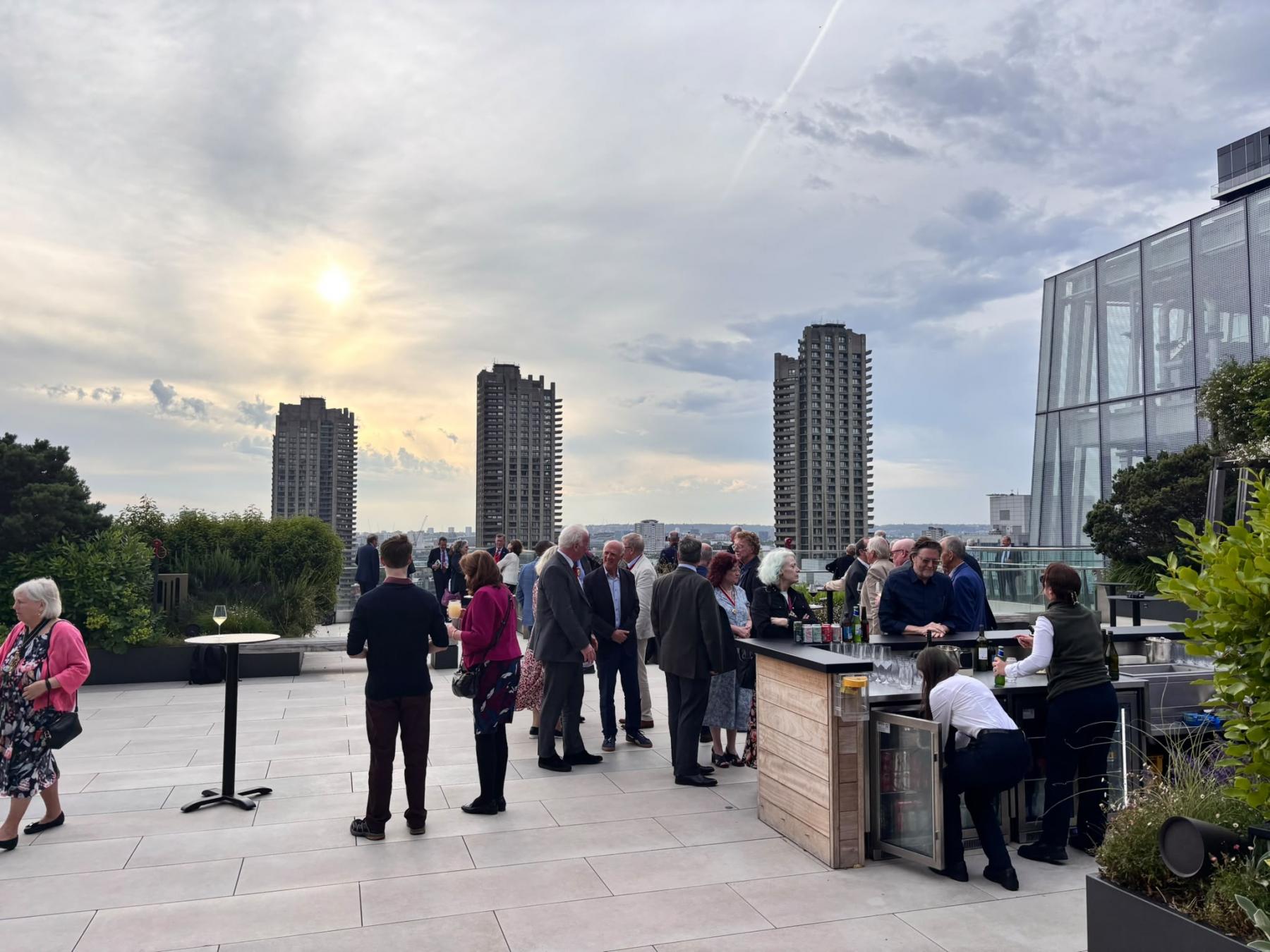 Canapes for all courtesy Master Architect The 2026 Milo Lecture