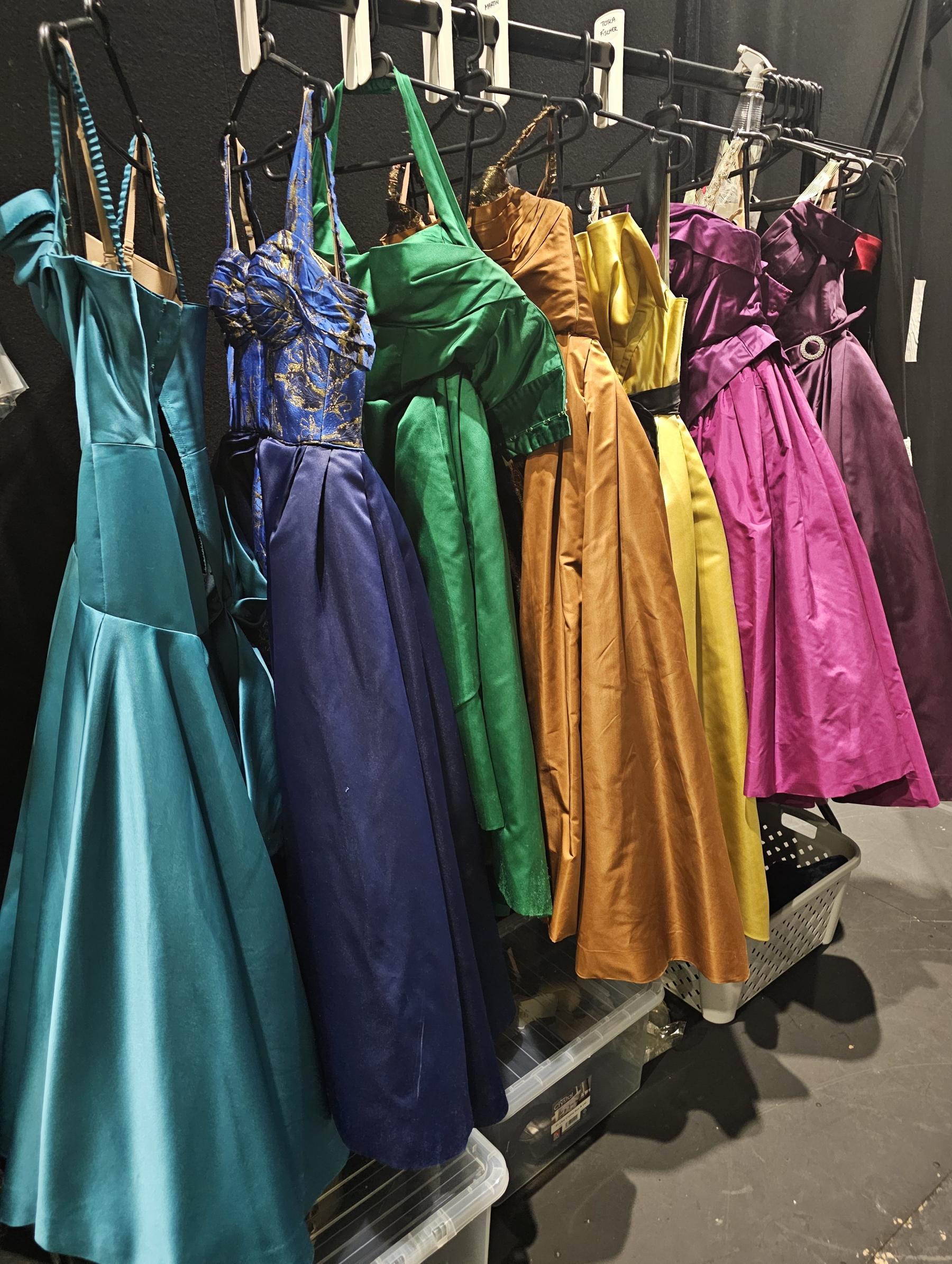 Gorgeous dresses Barbican Theatre