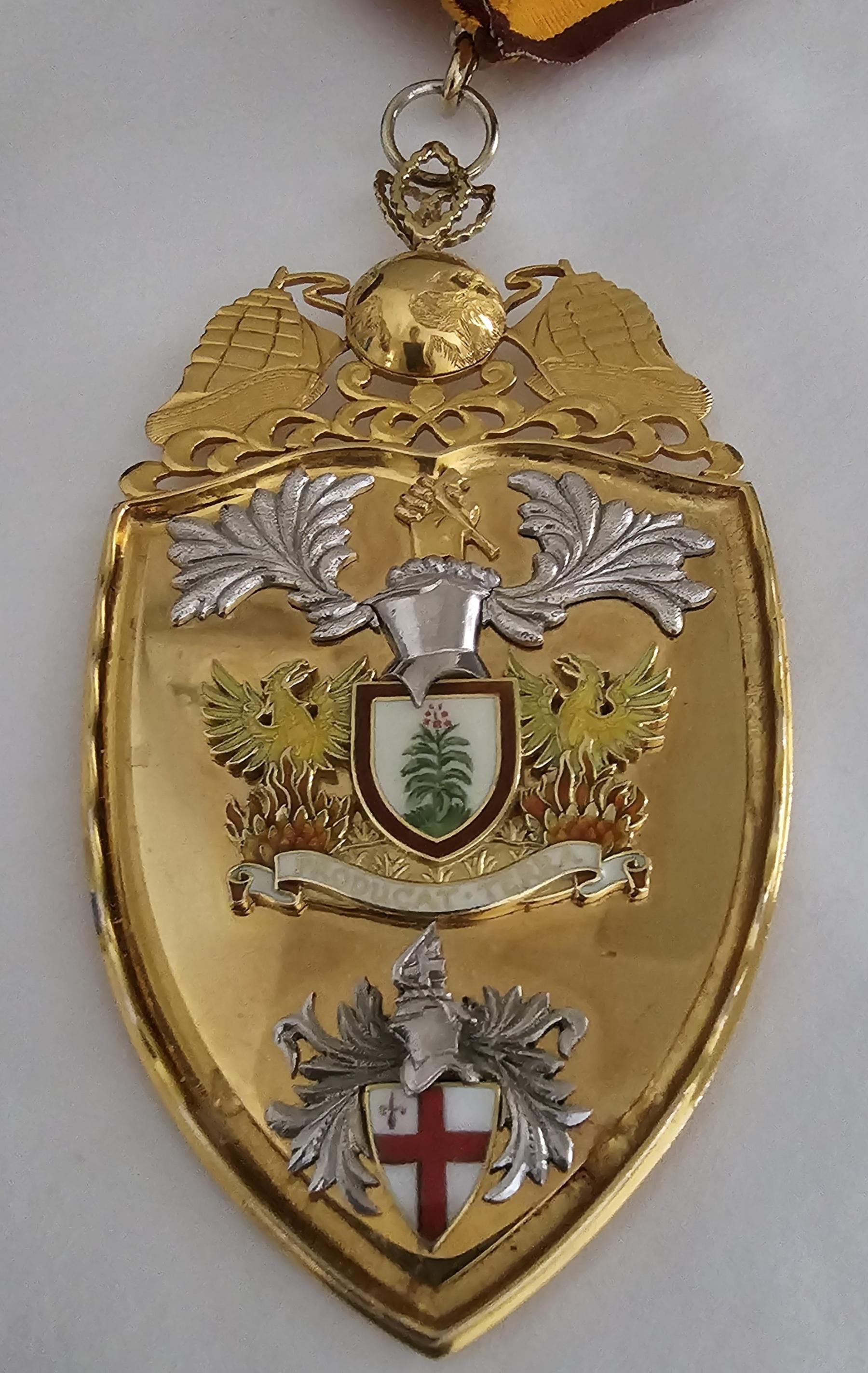 Master's badge Chartered Accountants' Hall, Moorgate Place