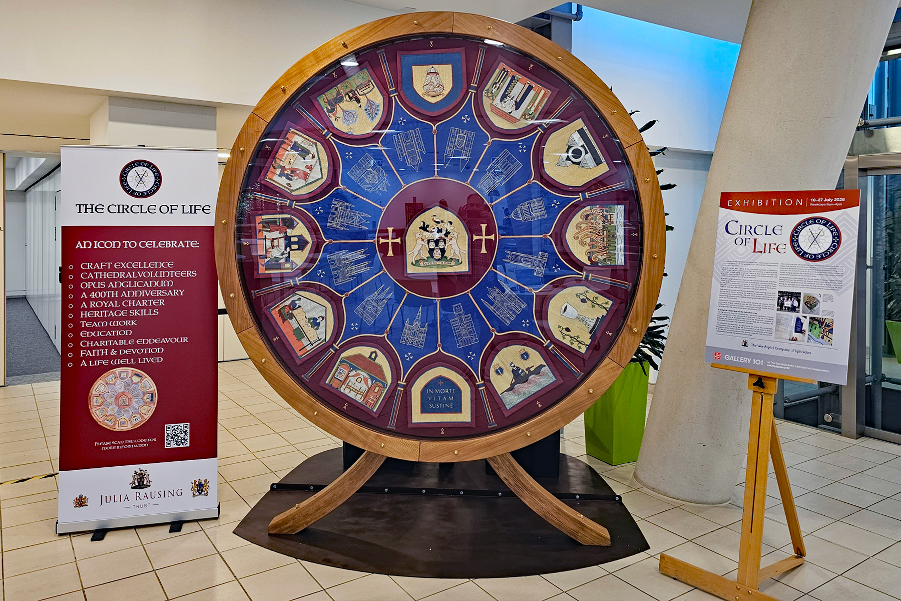 Circle of Life at Salvation Army HQ Salvation Army HQ, Victoria Street