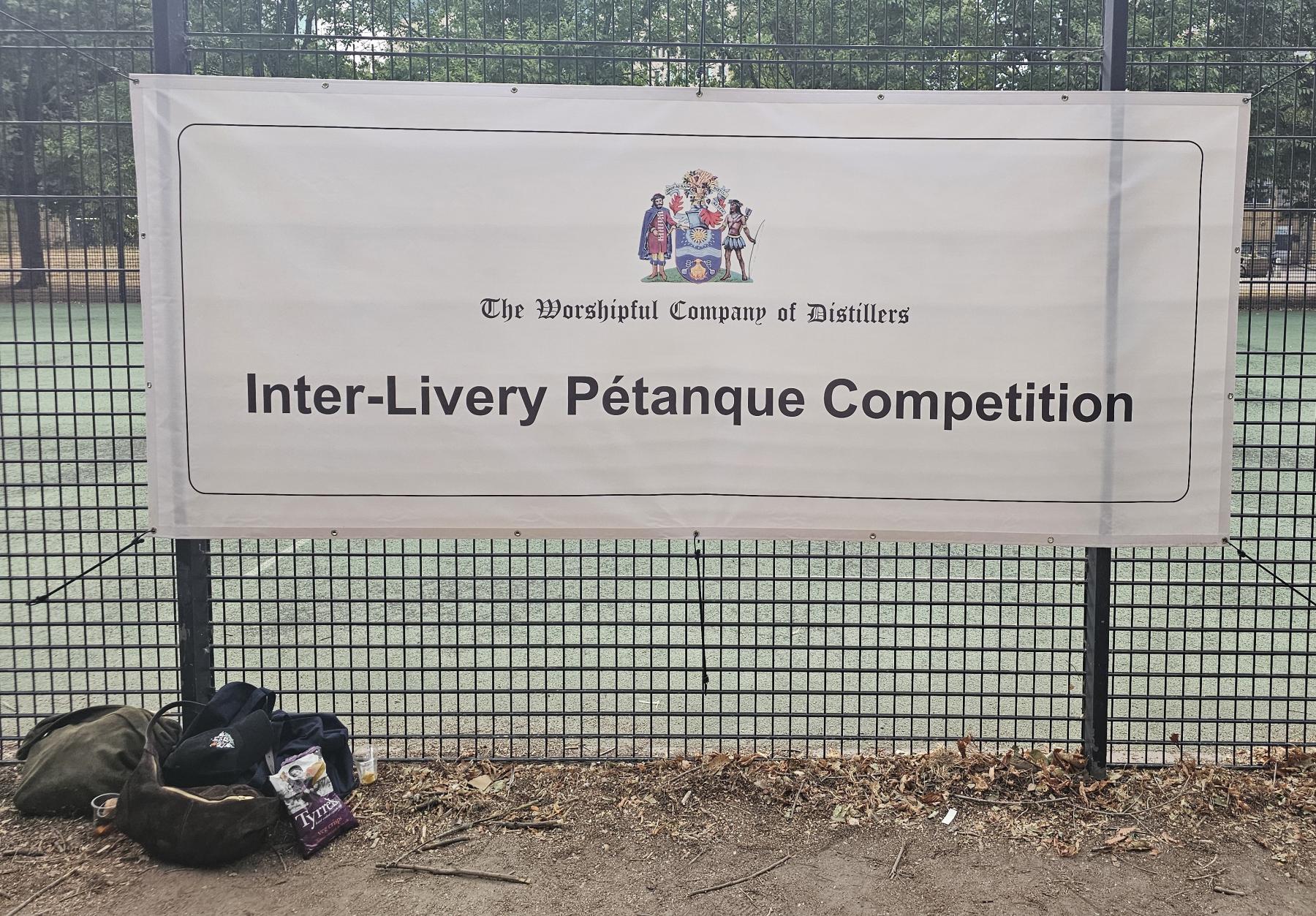 Inter-Livery Petanque Competition Vauxhall Pleasure Gardens