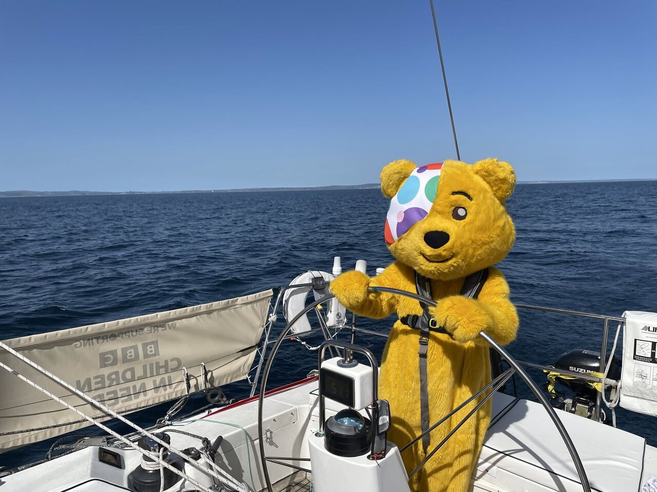 Pudsey all at sea St Katharine's Docks