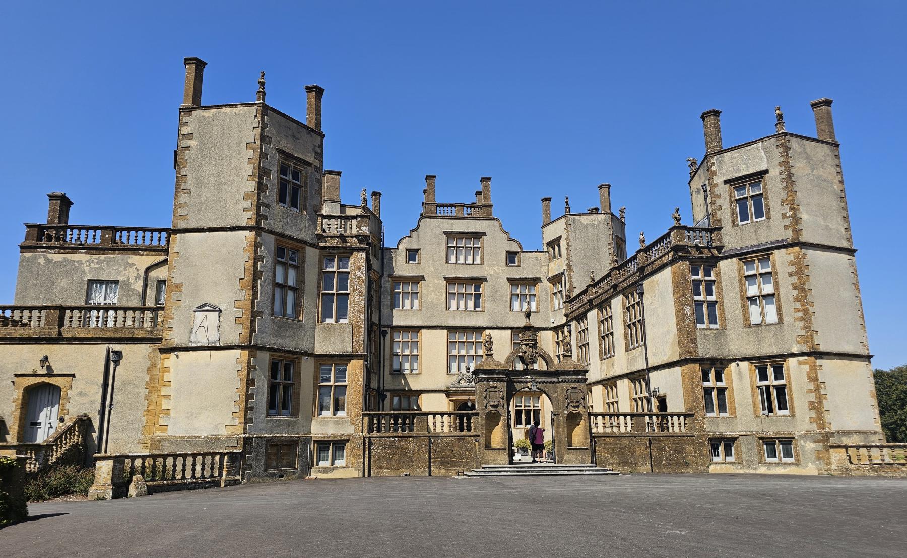 Main front of Sherborne Castle Sherborne Castle and Gardens