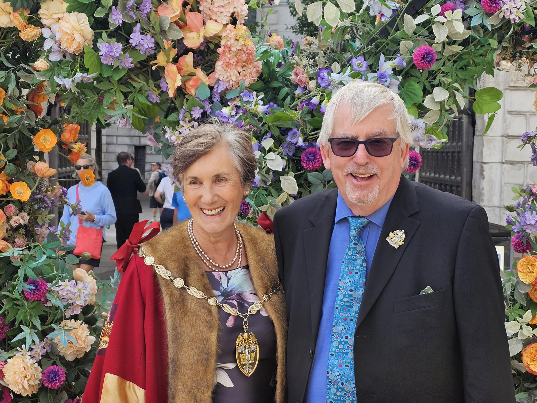 All ready for the Big Parade Mansion House, St Lawrence Jewry, Temple Bar, Happenstance