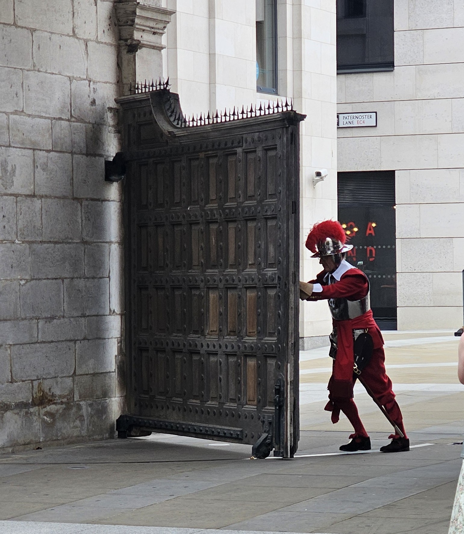 Opening the Temple Bar gates Mansion House, St Lawrence Jewry, Temple Bar, Happenstance