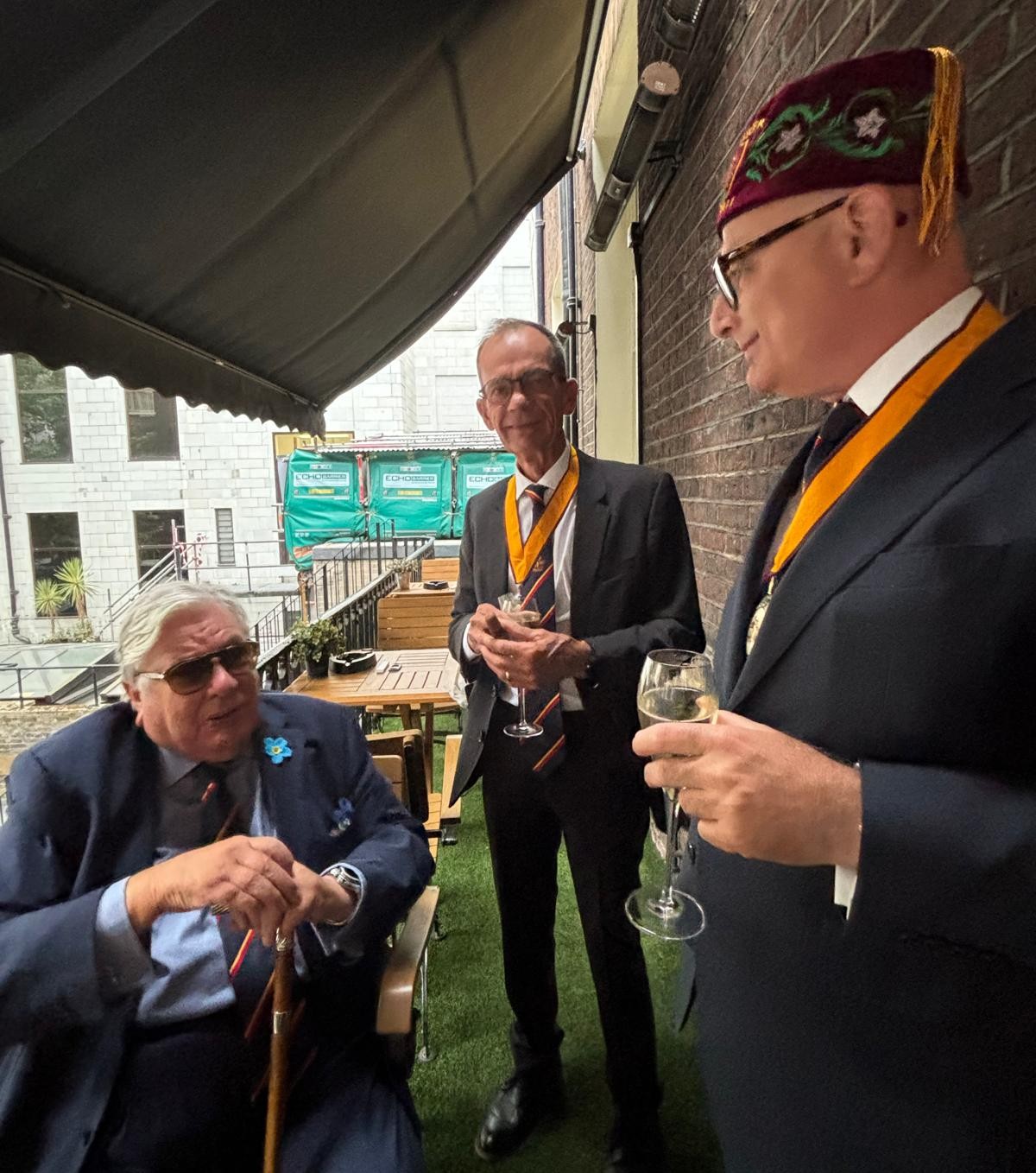 Past Masters Walter, Taberer and Merton In & Out Club, 4 St James' Square