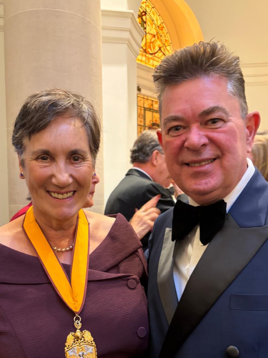 With Alderman Tim Hailes JP Chartered Accountants' Hall