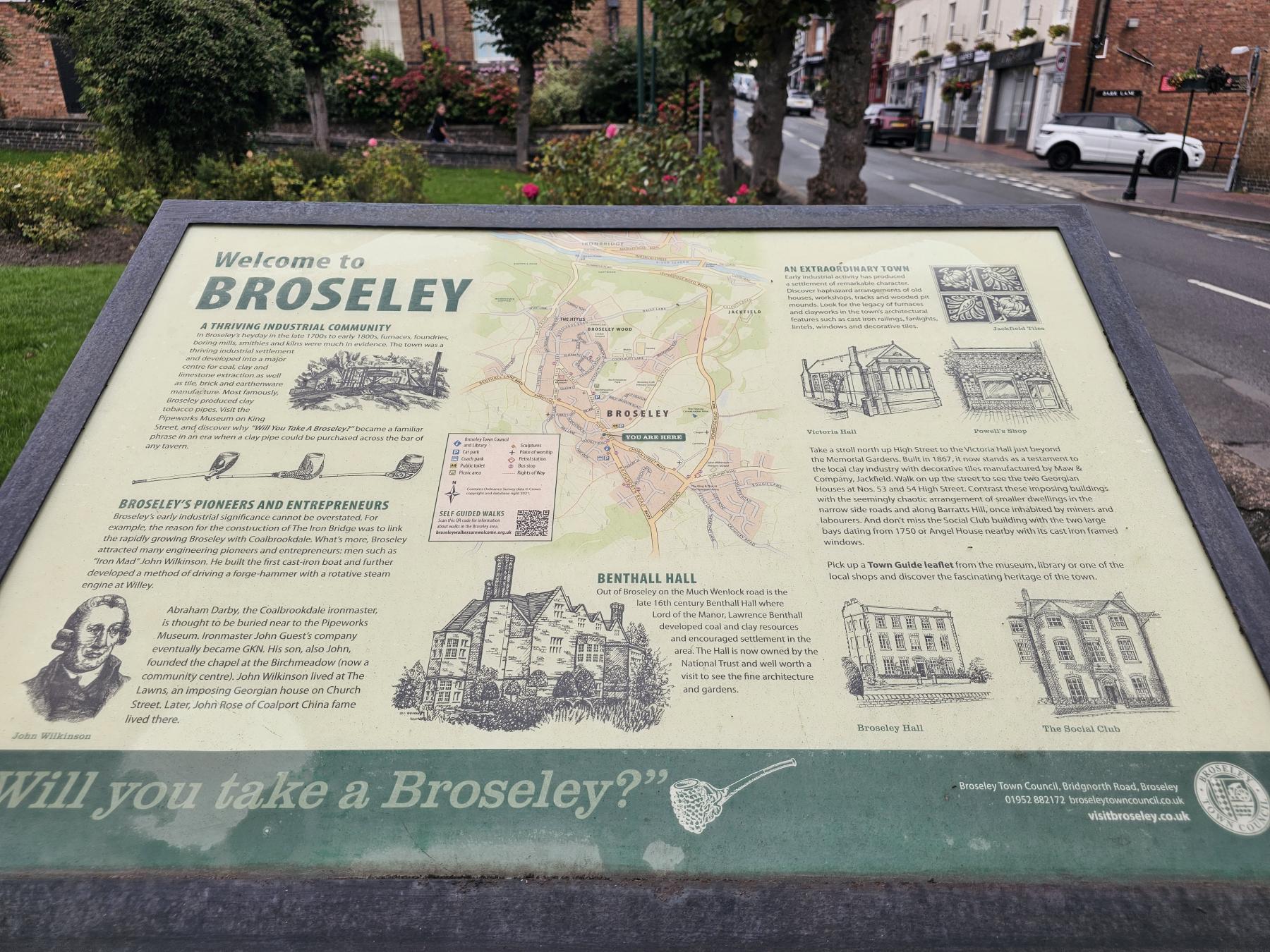 Broseley Pipe Factory Open Day and a meeting with the National Trust Ironbridge