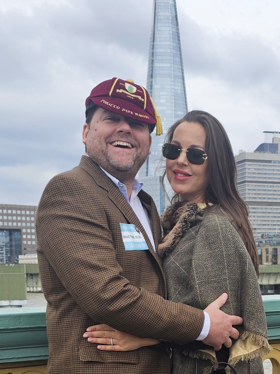 The Woolmen's Annual Sheep Drive for Freemen of the City of London Southwark Bridge