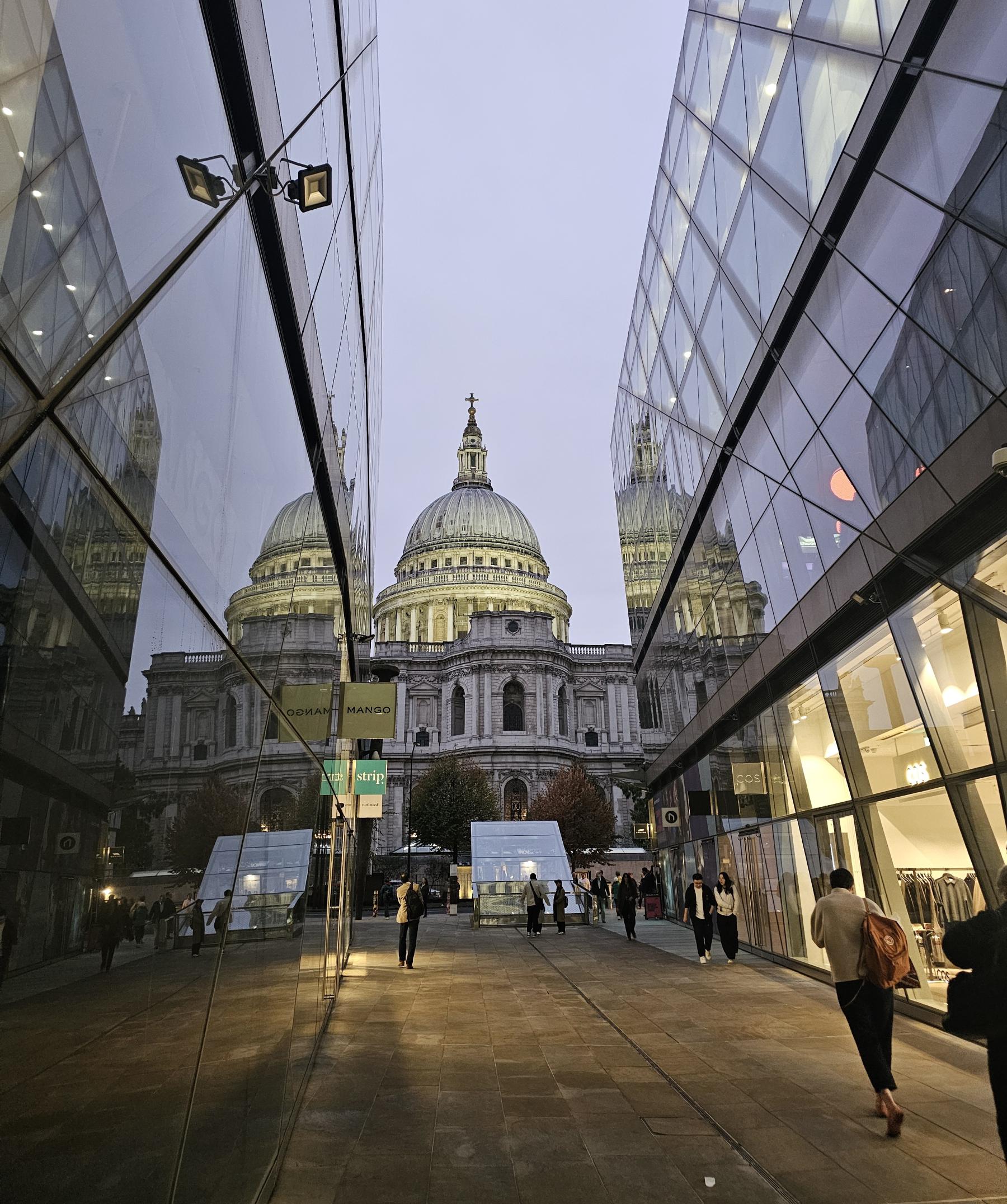 St Paul's in the evening light St Paul's Cathedral