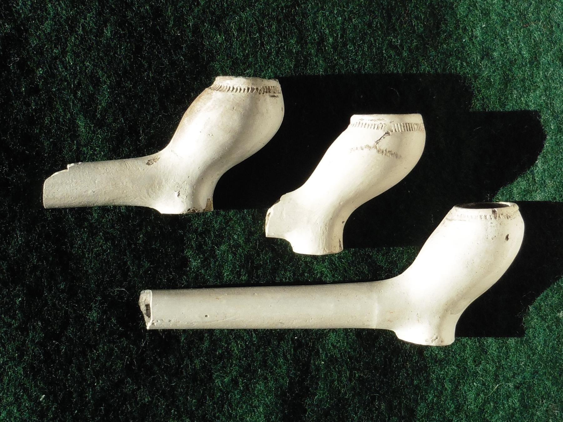 Mid 17th century pipes by the Hunt family of Norton St Philip Jacqueline Burrows