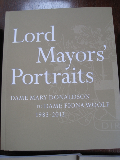 Lord Mayors' Portraits - Book Launch at Wax Chandlers Hall 