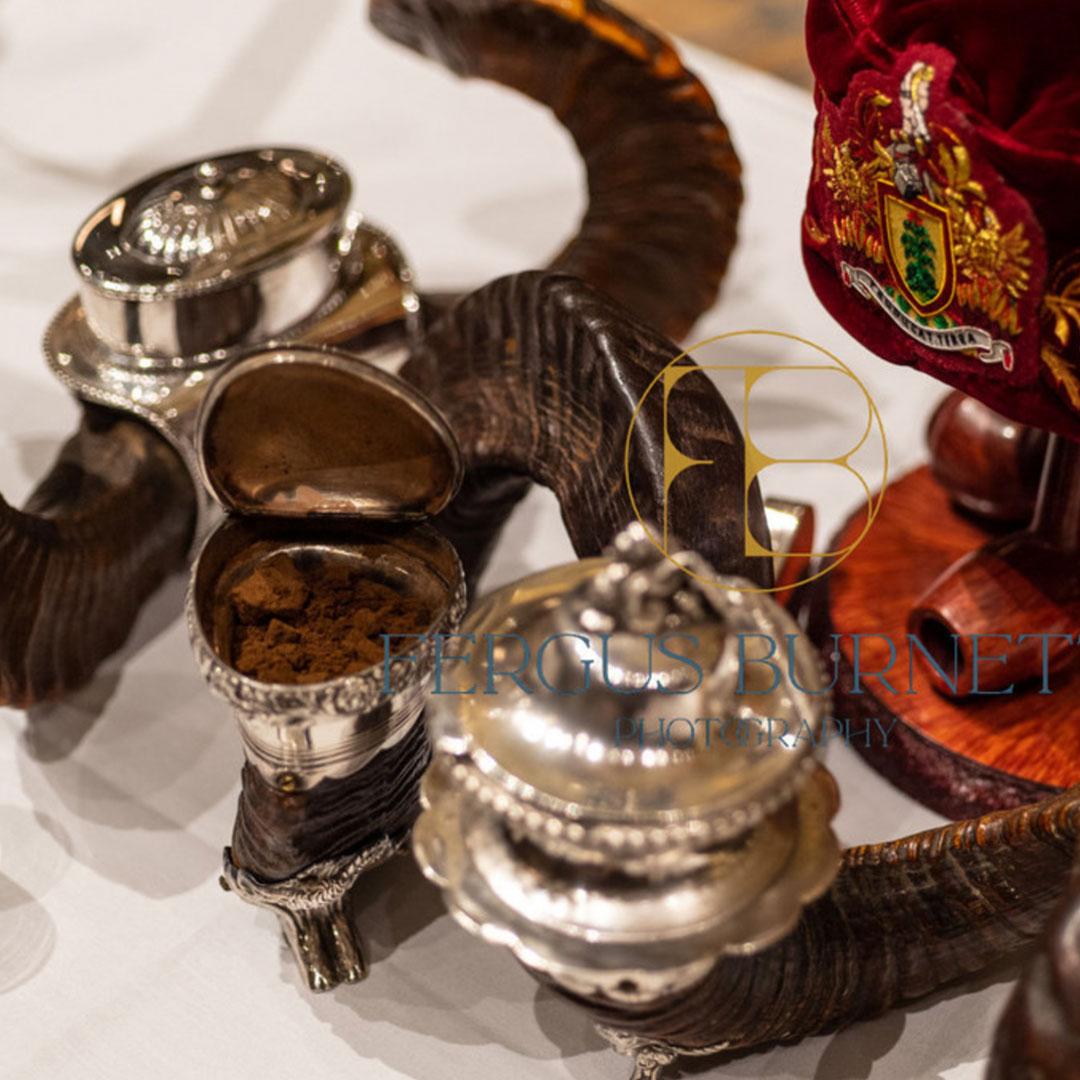 RAM'S HORN SNUFF MULLS AND SMOKING CAP  - Snuff Mull page gallery -  The Worshipful Company of Tobacco Pipe Makers and Tobacco Blenders