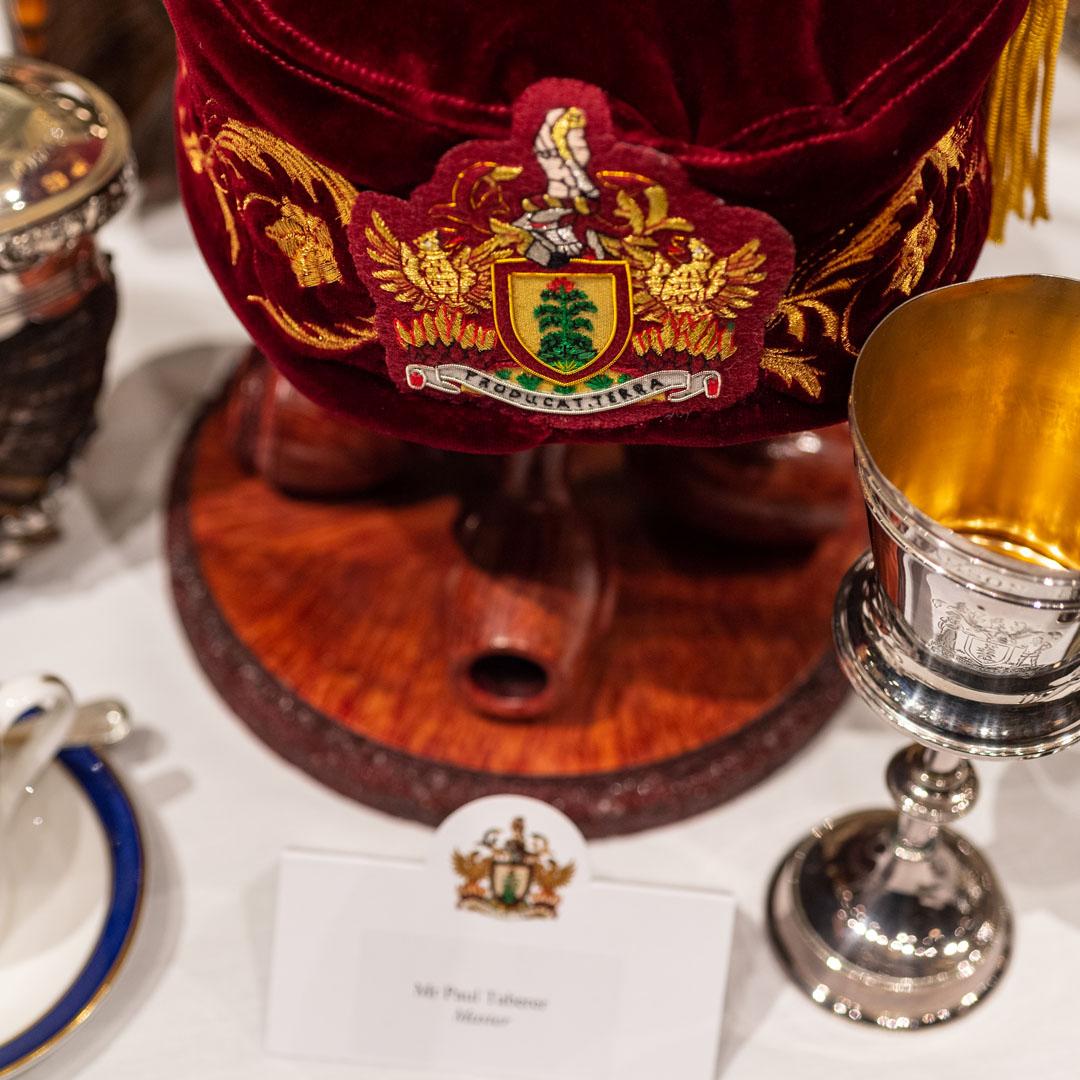 SMOKING CAP AND STAND AT THE MASTER'S PLACE  - Smoking Cap and Stand page gallery -  The Worshipful Company of Tobacco Pipe Makers and Tobacco Blenders