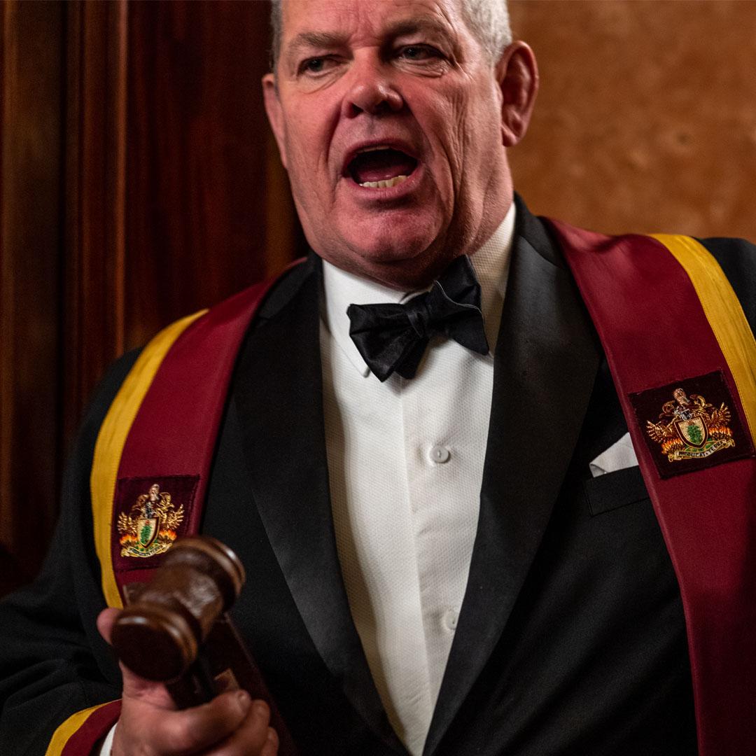 THE BEADLE  - Ceremonial Mace page gallery -  The Worshipful Company of Tobacco Pipe Makers and Tobacco Blenders