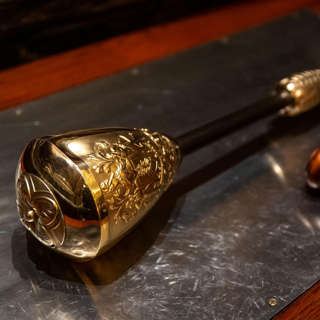 THE CEREMONIAL MACE  - Ceremonial Mace page gallery -  The Worshipful Company of Tobacco Pipe Makers and Tobacco Blenders
