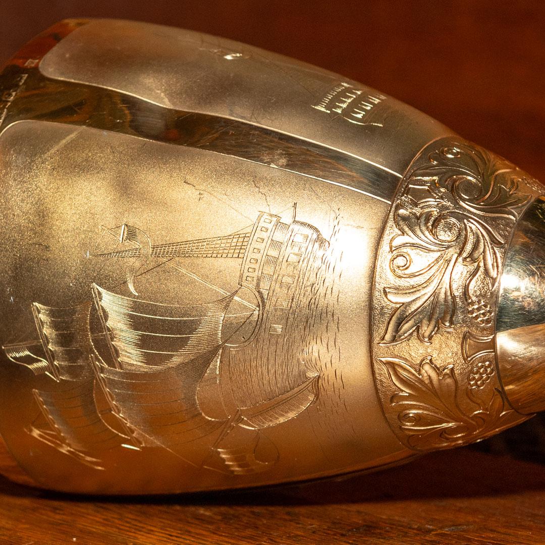 THE CEREMONIAL MACE – DETAIL  - Ceremonial Mace page gallery -  The Worshipful Company of Tobacco Pipe Makers and Tobacco Blenders